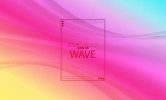 rainbow liquid background abstract with soft waves fluid. cool gradient shapes, Applicable for gift card,  Poster on wall poster template,  landing page, ui, ux ,coverbook,  baner, social media posted vector