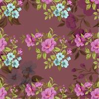 Seamless Floral Pattern cute vintage vector