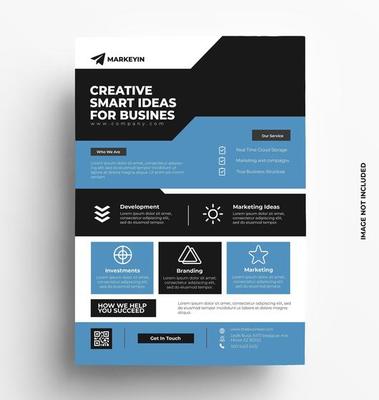 Modern Flyer Template Design