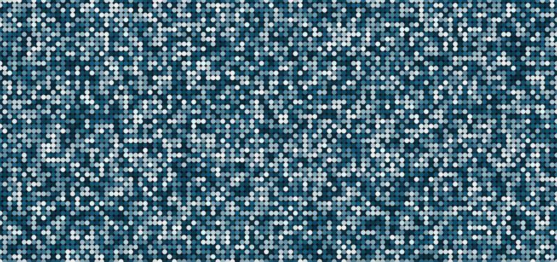Abstract pattern blue shimmer background with shiny light and dark circles.