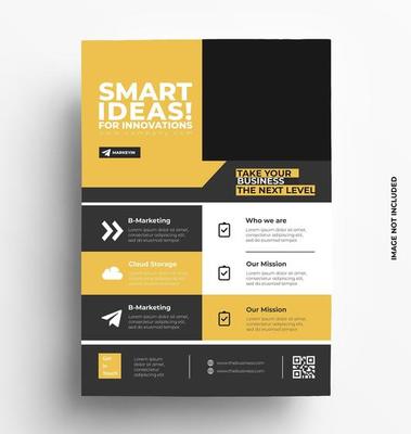 Modern Flyer Template Design