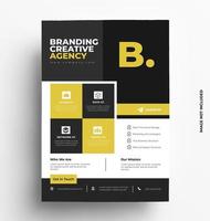 Modern Corporate Flyer Template vector