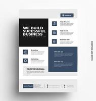 Modern Corporate Flyer Template vector