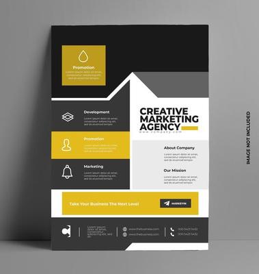 Modern Flyer Template Design