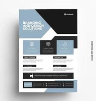 Modern Corporate Flyer Template vector