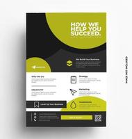 Modern Corporate Flyer Template vector