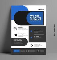 Modern Corporate Flyer Template vector