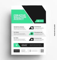 Modern Corporate Flyer Template vector