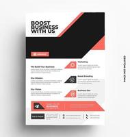 Modern Corporate Flyer Template vector