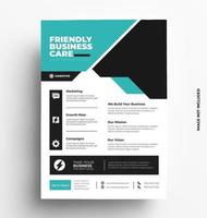 Print Flyer Template vector