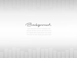 Abstract white and grey tone background with copyspace with shapes vector