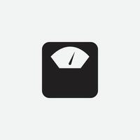 vector illustration of scale weight icon for grahic and web design