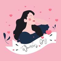 Women's Day vector templates for card, poster, flyer, etc.