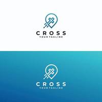 Religious logotype vector template