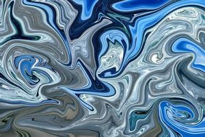 Marbled background with metallic colors photo