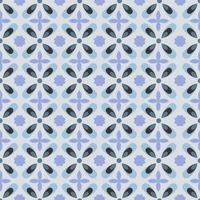 Seamless modern batik with soft color vector