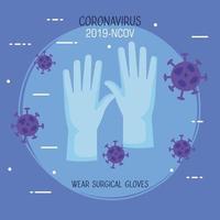 campaña de prevención del coronavirus vector