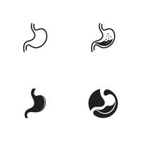 stomach care Logo illustration vector design