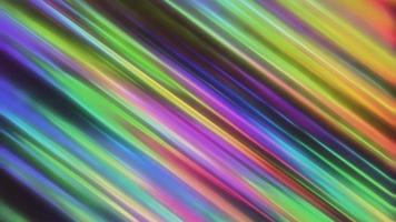 Abstract Background with Neon Rainbow Colored Lines video