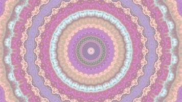 Abstract Pink Kaleidoscope Background video