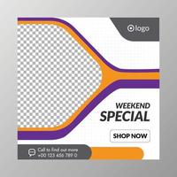 Online Promotional Offers Banner vector