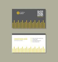 Corporate Business Card Design or Visiting Card And Personal Business Card vector