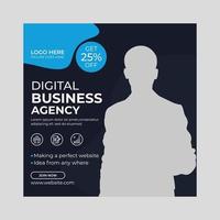 Corporate and business social media post banner vector