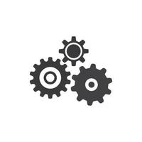 Gear Logo Template vector icon illustration design