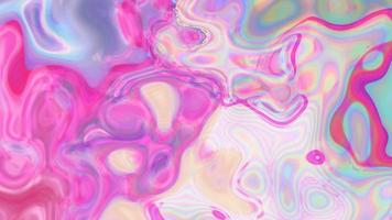 Abstract Background with Pink Bubbles