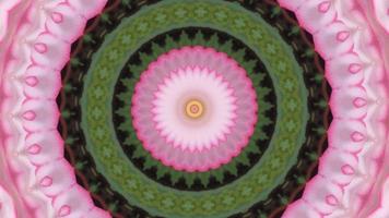 Abstract Pink Texture Kaleidoscope Background video