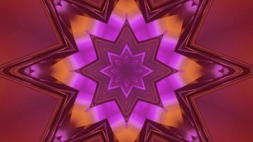 Colorful 3D kaleidoscope design illustration for background or texture photo
