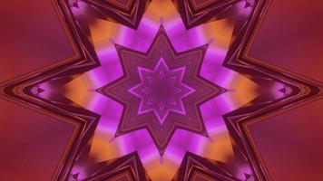 Colorful 3D kaleidoscope design illustration for background or texture photo