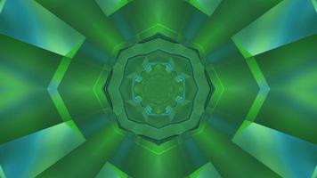 Colorful 3D kaleidoscope design illustration for background or texture photo