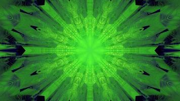 Colorful 3D kaleidoscope design illustration for background or texture photo