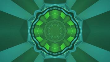 Colorful 3D kaleidoscope design illustration for background or texture photo