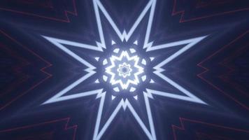 Colorful 3D kaleidoscope design illustration for background or texture photo