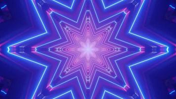 Colorful 3D kaleidoscope design illustration for background or texture photo