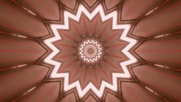 Colorful 3D kaleidoscope design illustration for background or texture photo