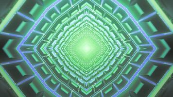 Colorful 3D kaleidoscope design illustration for background or texture photo