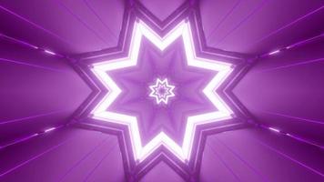 Colorful 3D kaleidoscope design illustration for background or texture photo