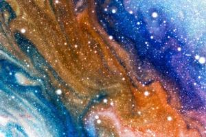 Colorful cosmic background look