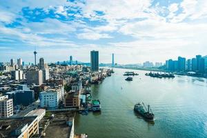 Cityscape of Macau city photo