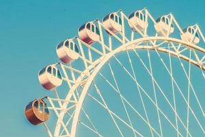 Vintage ferris wheel photo