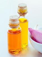 Colorful essential oils photo