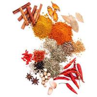 Assortment of spices photo