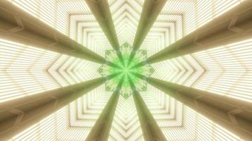 3D kaleidoscope design illustration for background or texture photo