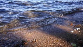 sfondo naturale con le onde video