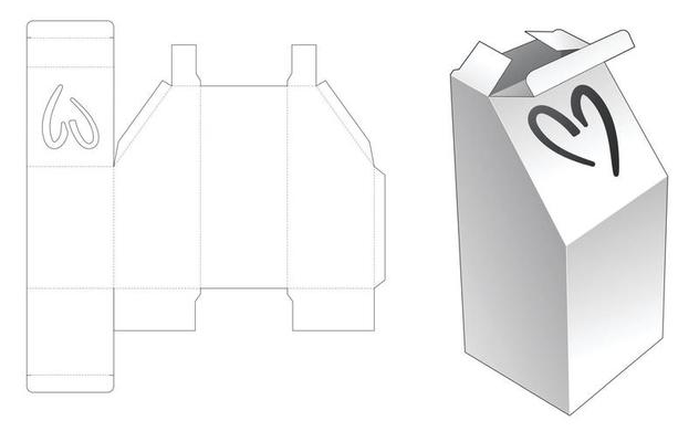 Folding Box Template Vector Art, Icons, and Graphics for Free Download