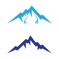 Mountain logo images vector