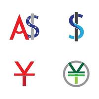 Money logo images illustration vector